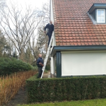 Stormschade hersteld